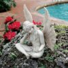 Design Toscano PD1539 7 1/2 Inch Gazing Garden Fairy