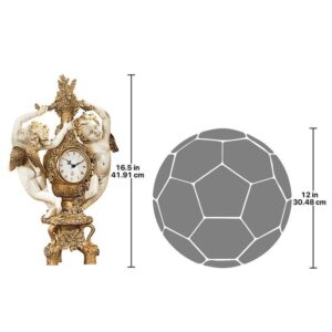 Design Toscano PD2011 21 Inch Cherubs Harvest Clock