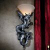 Design Toscano PD63474 7 1/2 Inch Ravenscraig Castle Dragon Sconce