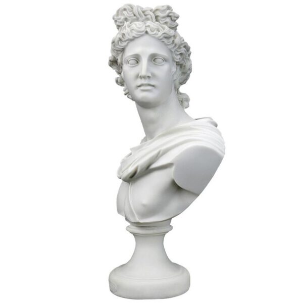 Design Toscano PD72520 8 Inch Apollo Belvedere Bust