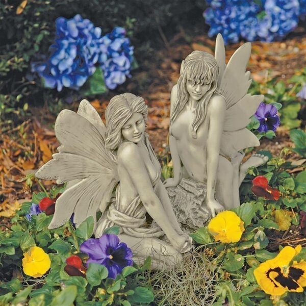 Design Toscano PD91549 Colleen and Marilee Fairies