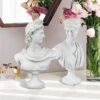 Design Toscano PD9725 8 1/2 Inch Set of Diana of Versailles and Apollo Belvedere