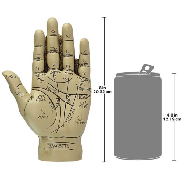 Design Toscano PD9903 5 Inch Palmistry Hand