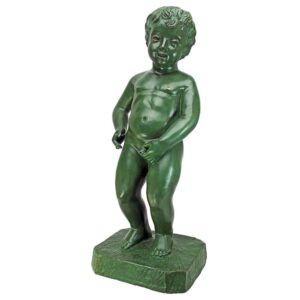 Design Toscano PK899 7 1/2 Inch Peeing Boy of Brussels Statue - Bronze