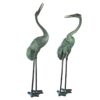 Design Toscano PK9745 Colossal Cranes Statue Set - Bronze