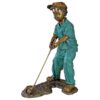 Design Toscano PN6549 24 Inch Gabe Boy Golfer Statue - Bronze