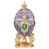 Design Toscano QF11 3 Inch Royal Fleur De Lis Faberge Egg