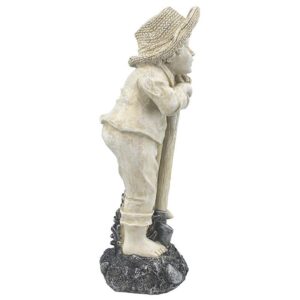 Design Toscano QL1006 4 Inch Medium Samuel Gardener Boy Statue