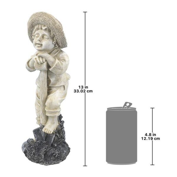 Design Toscano QL1006 4 Inch Medium Samuel Gardener Boy Statue