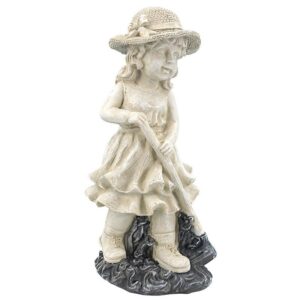 Design Toscano QL1007 6 Inch Medium Rebecca Gardener Girl Statue