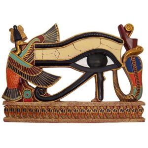 Design Toscano QL124212 12 Inch Egyptian Eye of Horus Plaque