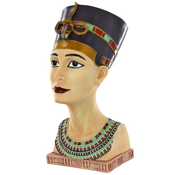 Design Toscano QL1242213 8 1/2 Inch Large Queen Nefertiti Bust