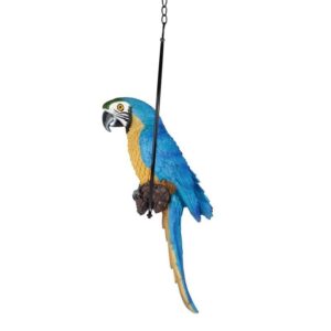 Design Toscano QL12820 10 Inch Medium Polly in Paradise Parrot