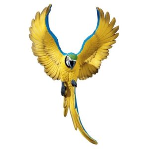 Design Toscano QL129918 10 Inch Phineas the Flapping Macaw Plaque