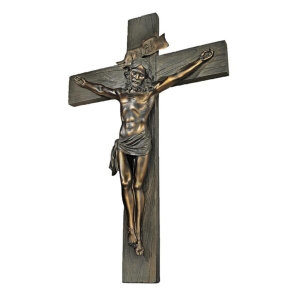 Design Toscano QL1384 13 Inch Crucifixion Cross of Jesus Christ