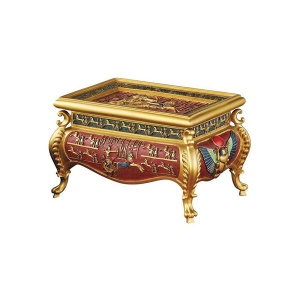 Design Toscano QL14575 9 Inch Pharaohs Chariot Treasure Box