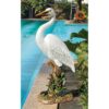 Design Toscano QL1558266 11 Inch Great Egret Statue - White