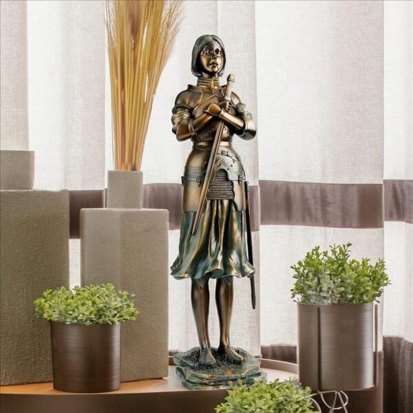 Design Toscano QL163317 4 1/2 Inch Joan of Orc Statue