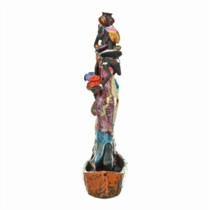 Design Toscano QL177891 12 1/2 Inch Maiden Water Carriers of Ghana