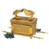 Design Toscano QL18429 11 1/2 Inch Ark of the Covenant Box - Faux Gold