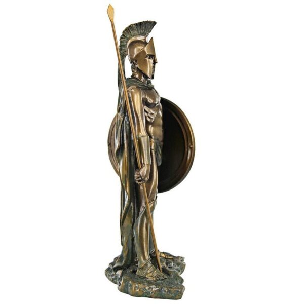 Design Toscano QL1912 4 1/2 Inch Legendary Spartan Warrior Statue