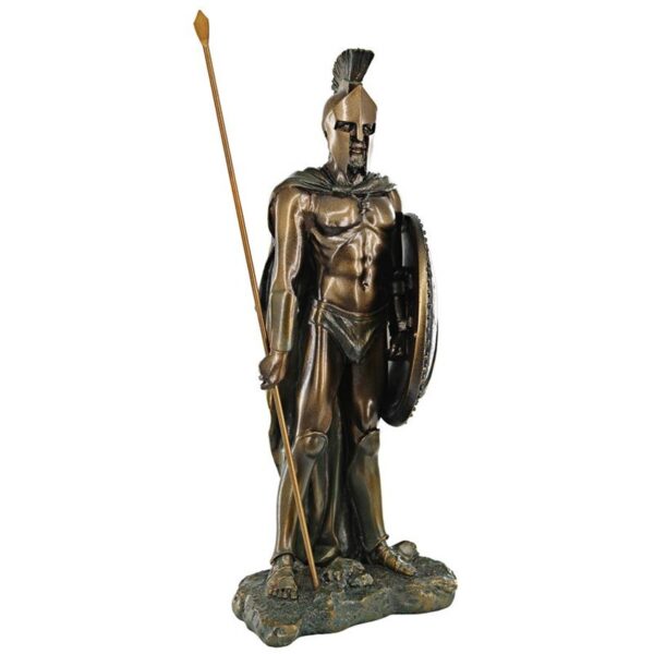 Design Toscano QL1912 4 1/2 Inch Legendary Spartan Warrior Statue