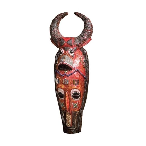 Design Toscano QL19713 4 Inch Cape Buffalo Mask