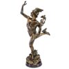 Design Toscano QL1973 5 Inch Flying Mercury Statue - Faux Bronze