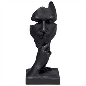 Design Toscano QL30005 5 Inch Whispering Secrets Female Bust Statue