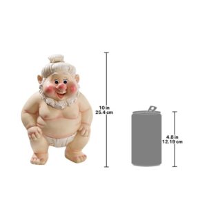 Design Toscano QL30078 7 Inch Sumo Gnome