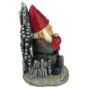 Design Toscano QL30818 6 Inch Game of Gnomes Statue