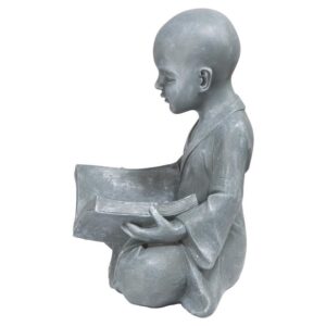 Design Toscano QL4195 9 Inch Baby Buddha Studying Statue