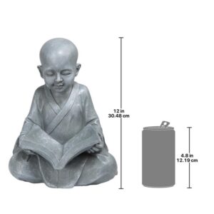 Design Toscano QL4195 9 Inch Baby Buddha Studying Statue