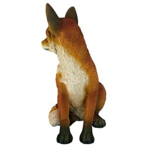 Design Toscano QL56241 10 Inch Woodland Fox Garden Statue