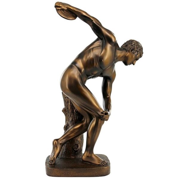 Design Toscano QL576534 8 1/2 Inch Discobolos Statue