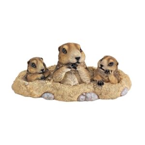 Design Toscano QL57879 13 Inch Burrowing Buddies Gopher Statue