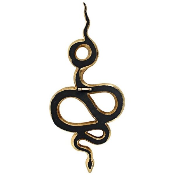 Design Toscano QL70158 9 1/2 Inch Egyptian Snake Wall Sculpture