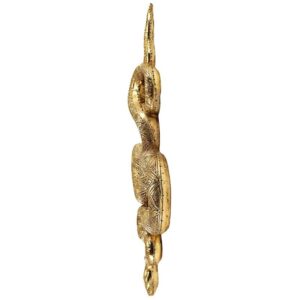 Design Toscano QL70158 9 1/2 Inch Egyptian Snake Wall Sculpture