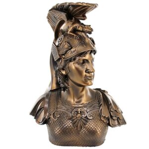 Design Toscano QL76713 8 1/2 Inch Apollo Mars Bust Statue