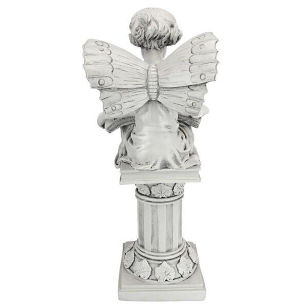 Design Toscano QL870801 9 Inch British Reading Fairy Statue