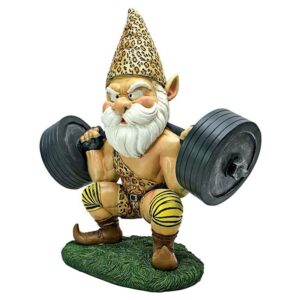 Design Toscano QM14014 10 1/2 Inch Atlas the Athletic Weightlifting Gnome