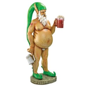 Design Toscano QM14020 5 Inch Oktoberfest Otto Gnome Statue