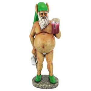 Design Toscano QM14020 5 Inch Oktoberfest Otto Gnome Statue