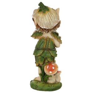 Design Toscano QM20416 5 Inch Pixie Perry Elfin Gnome Statue