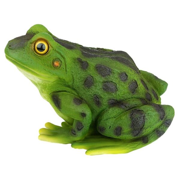 Design Toscano QM20510 6 1/2 Inch Ribbit the Frog Garden Statue