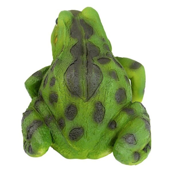 Design Toscano QM20510 6 1/2 Inch Ribbit the Frog Garden Statue