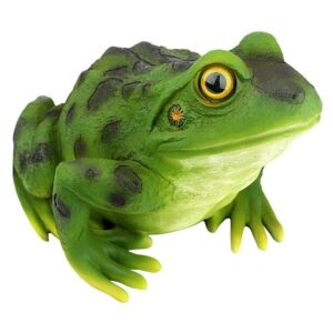 Design Toscano QM20510 6 1/2 Inch Ribbit the Frog Garden Statue