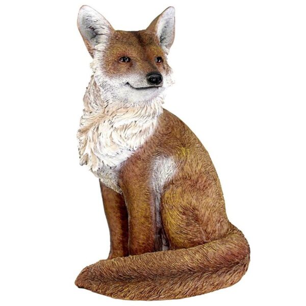 Design Toscano QM22092 9 Inch Fabian the Flamboyant Fox Garden Statue