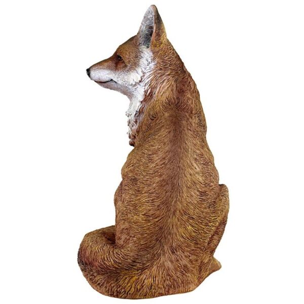 Design Toscano QM22092 9 Inch Fabian the Flamboyant Fox Garden Statue