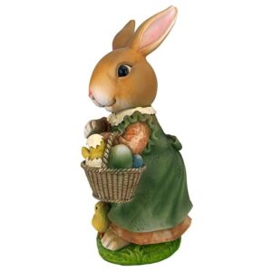 Design Toscano QM226182 7 Inch Bunny Hop Mother Rabbit Statue